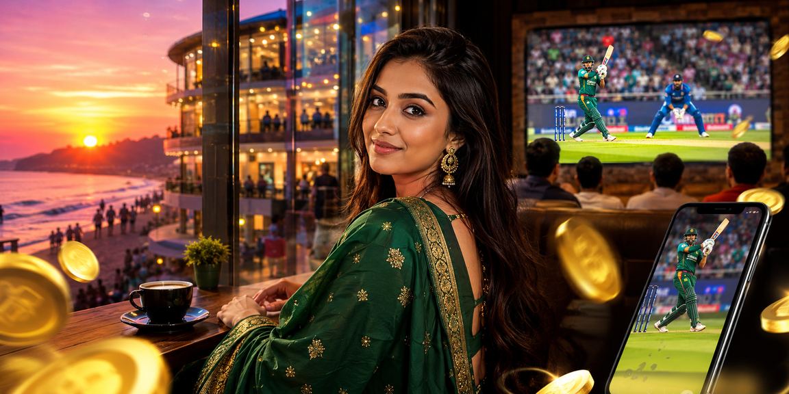 কক্সবাজার সৈকতে ক্রিকেট বেটিং উপভোগ করছেন একজন ব্যবহারকারী