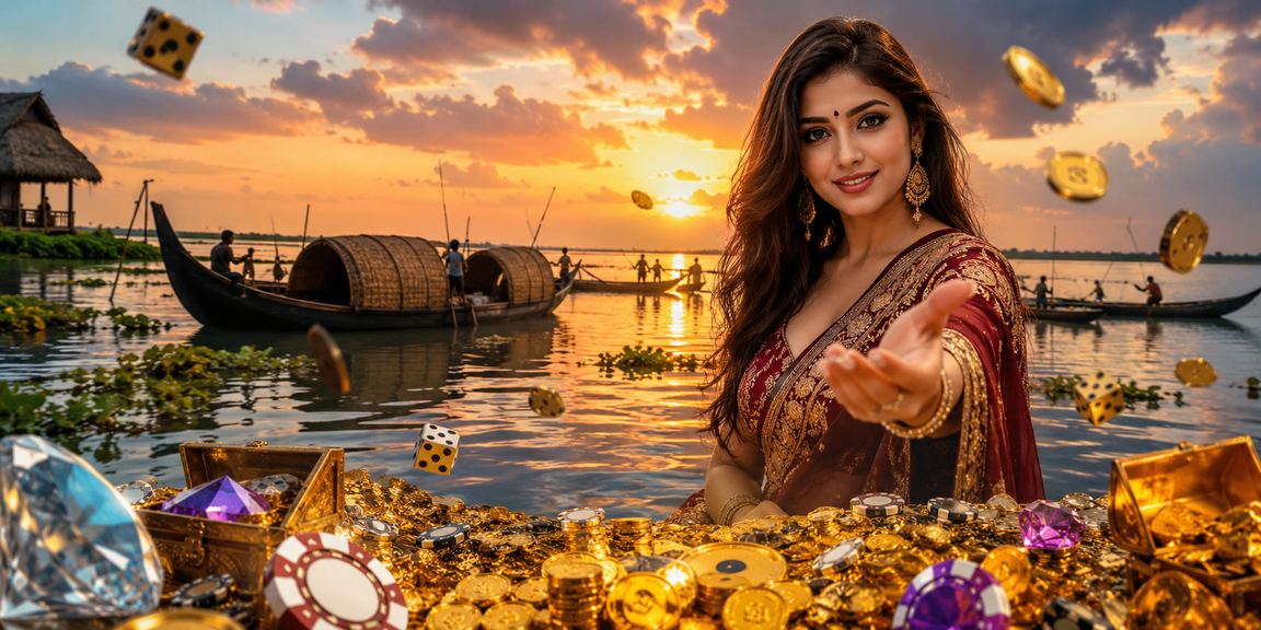 বাংলাদেশি মডেল মোবাইলে ক্যাসিনো অ্যাপ ব্যবহার করছেন